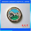 3D Small Metal Coin with Funny Logo